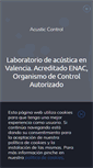 Mobile Screenshot of laboratorioacusticavalencia.com